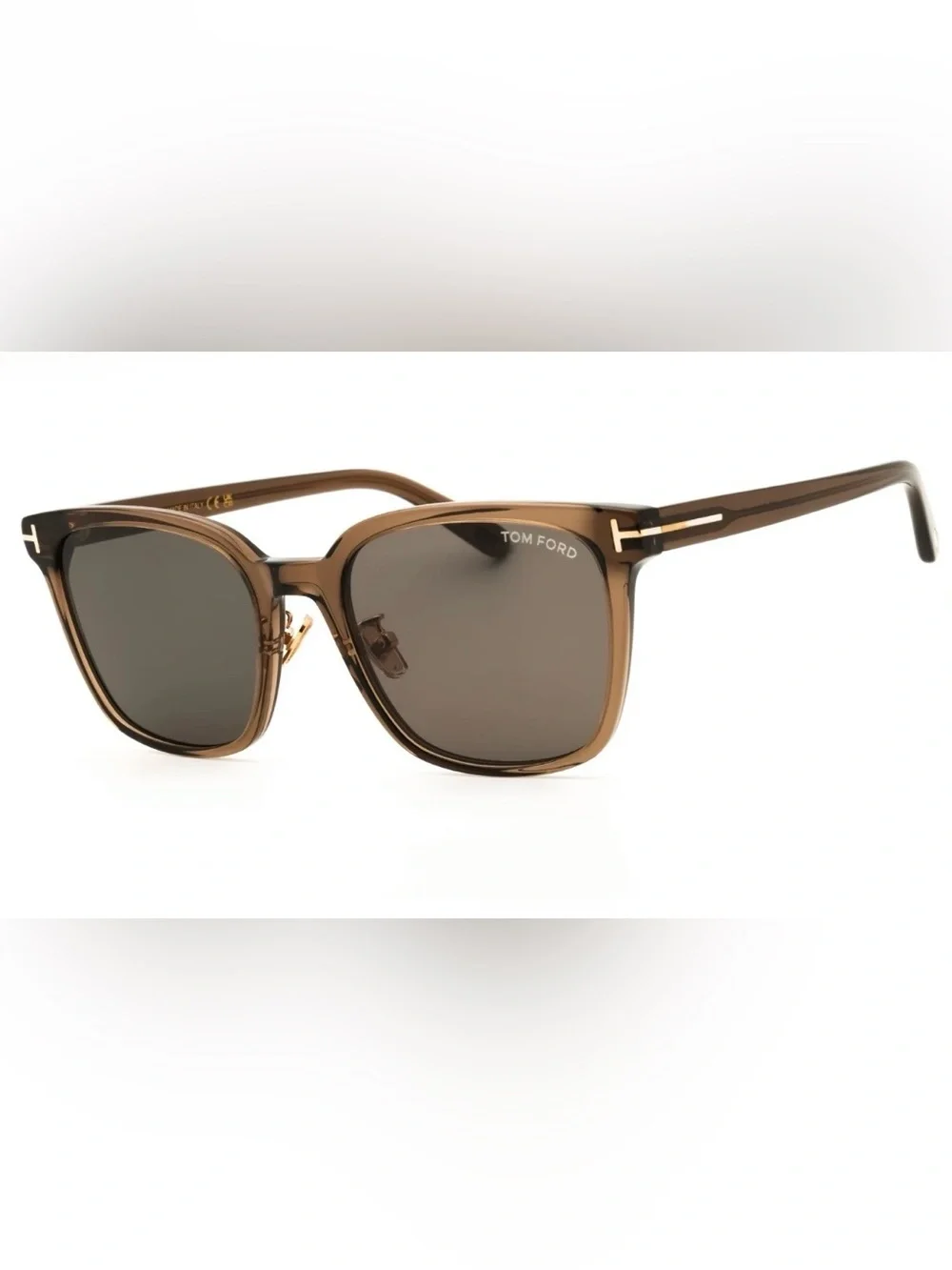 Tom Ford Light Brown Frame/ Smoke Lens Sunglasses (NWT)